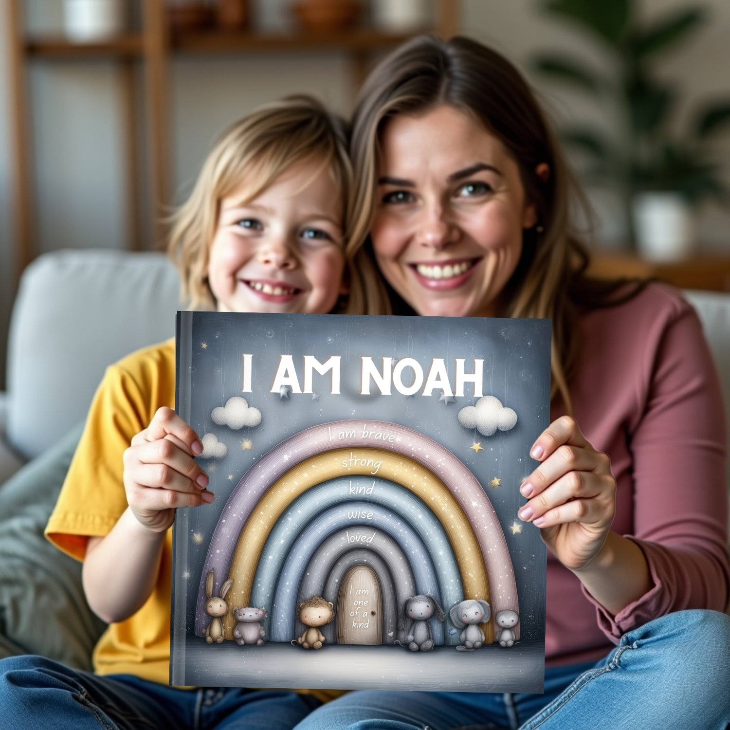 The Affirmations Book | I Am [NAME] | Personalized Affirmation Children's Book