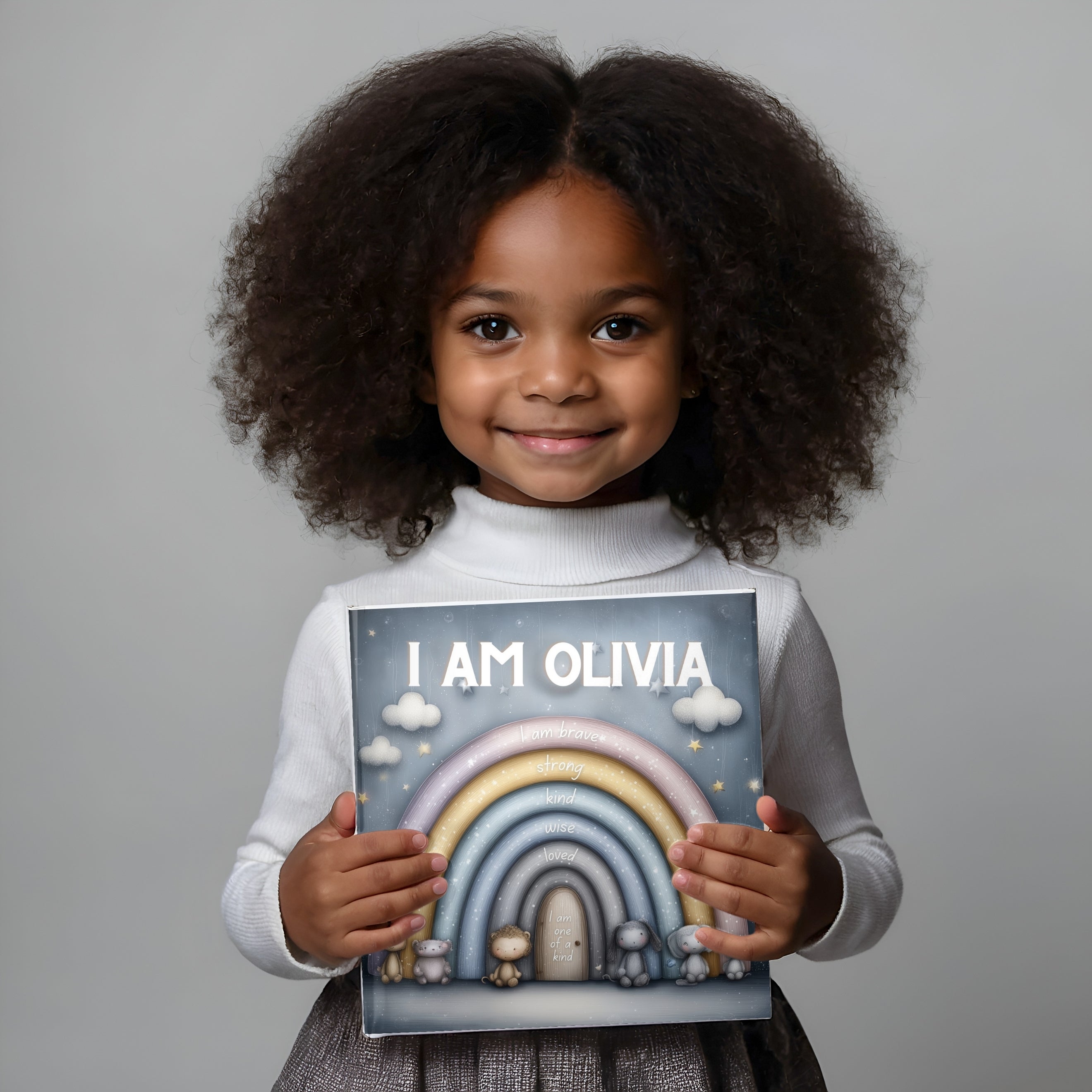 The Affirmations Book | I Am [NAME] | Personalized Affirmation Children's Book