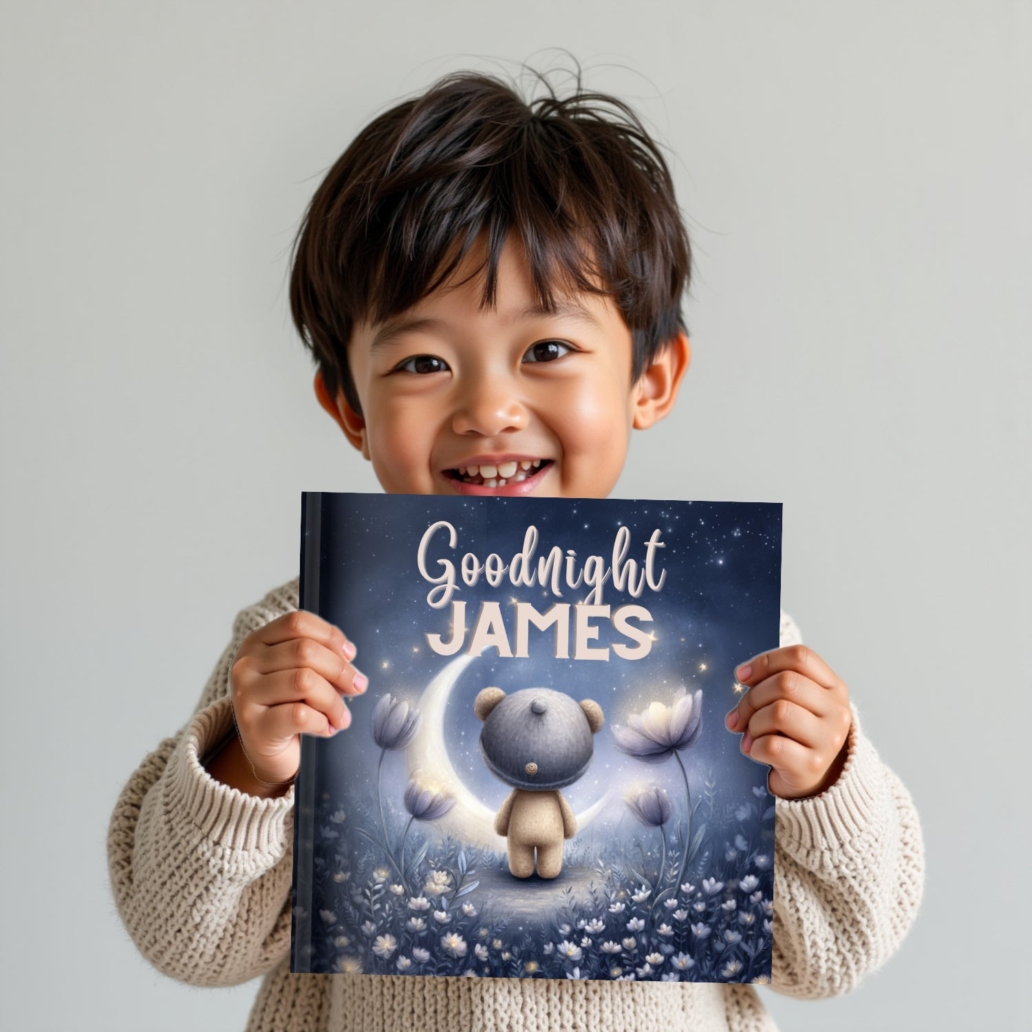 The Nighttime Book | Goodnight [NAME] | Personalized Bedtime Children's Book