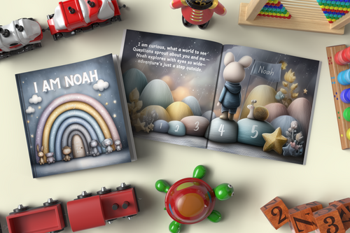 Personalized Children's Affirmations Book || I Am [NAME]