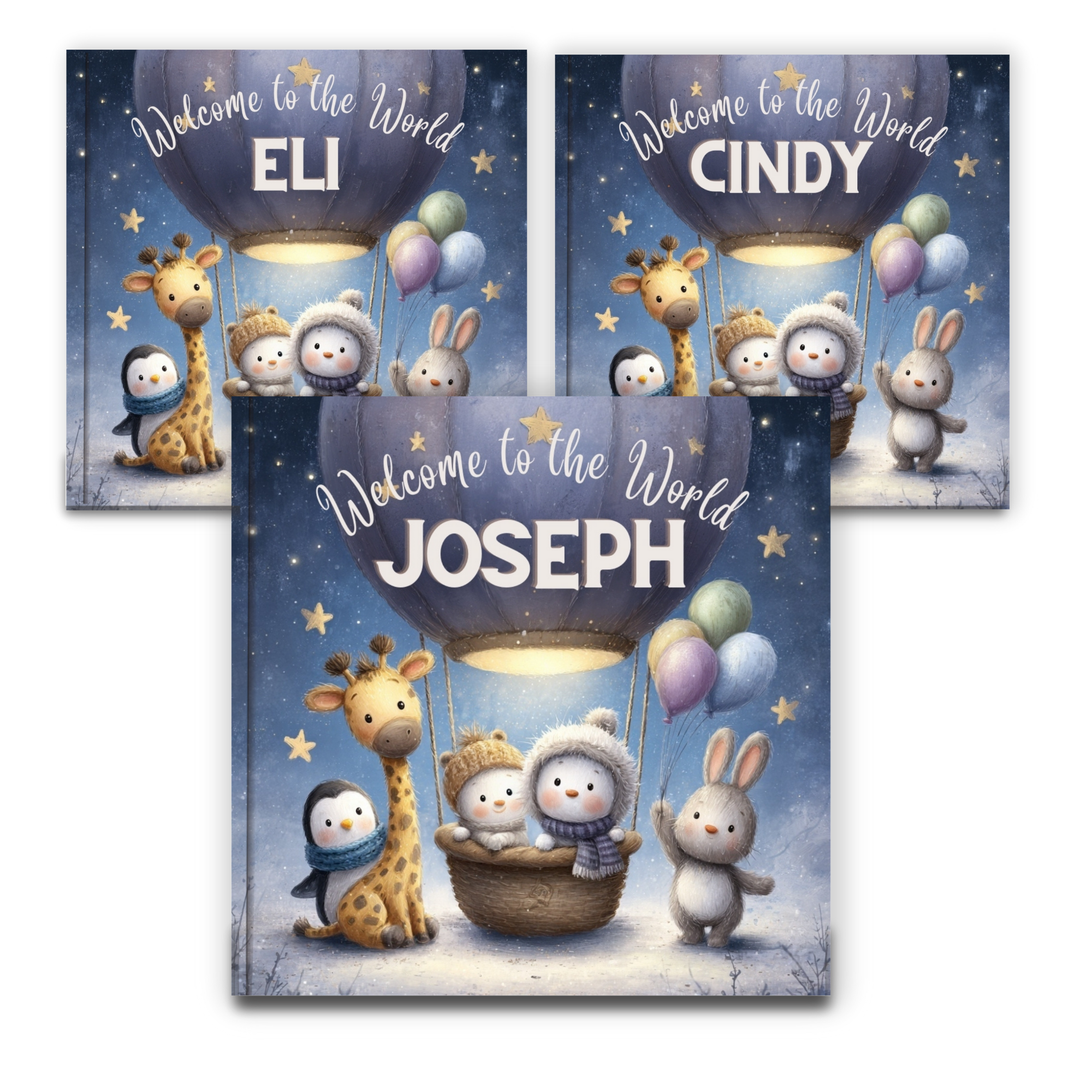 The Keepsake Book | Welcome to the World, [NAME] | Personalized Keepsake Baby Book