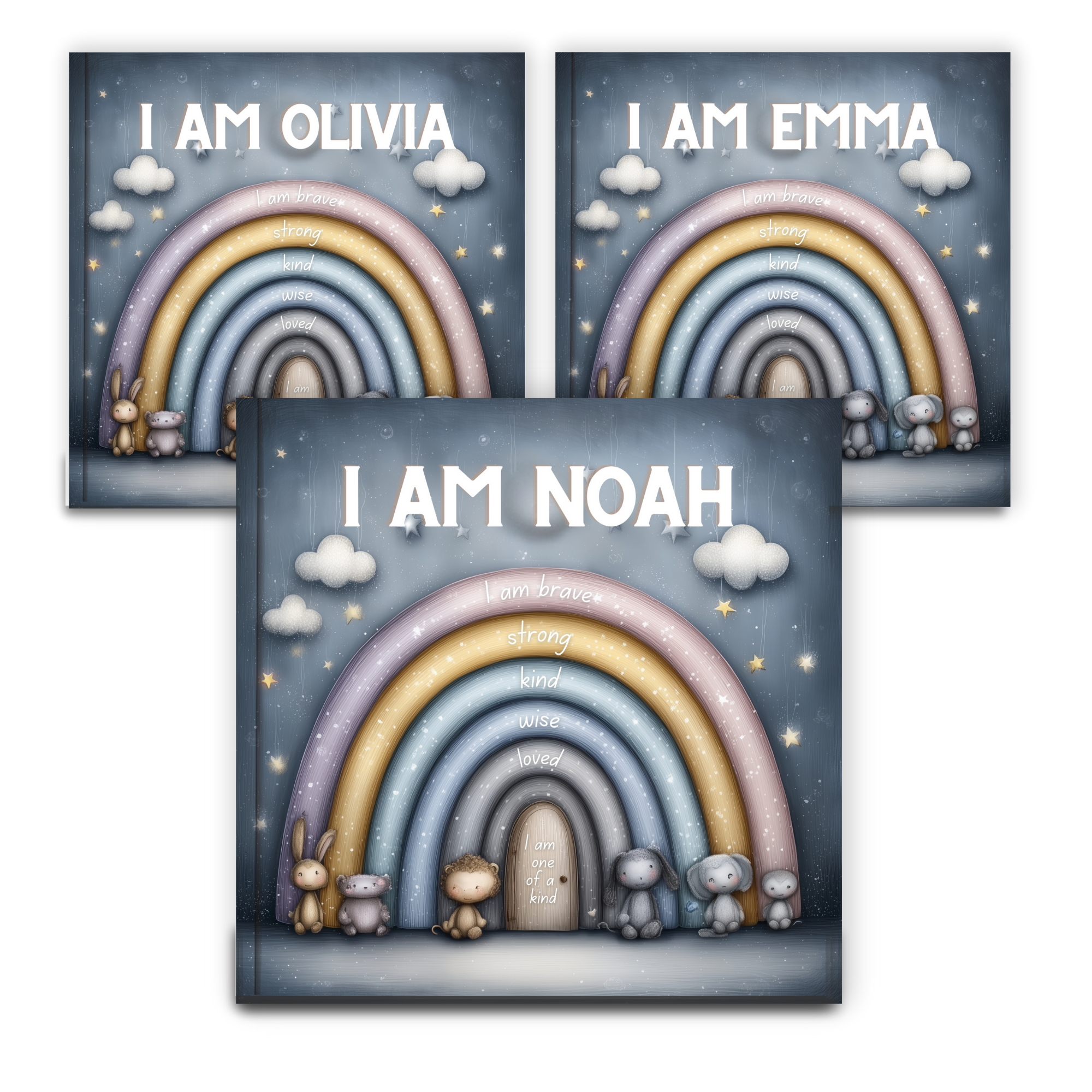 The Affirmations Book | I Am [NAME] | Personalized Affirmation Children's Book