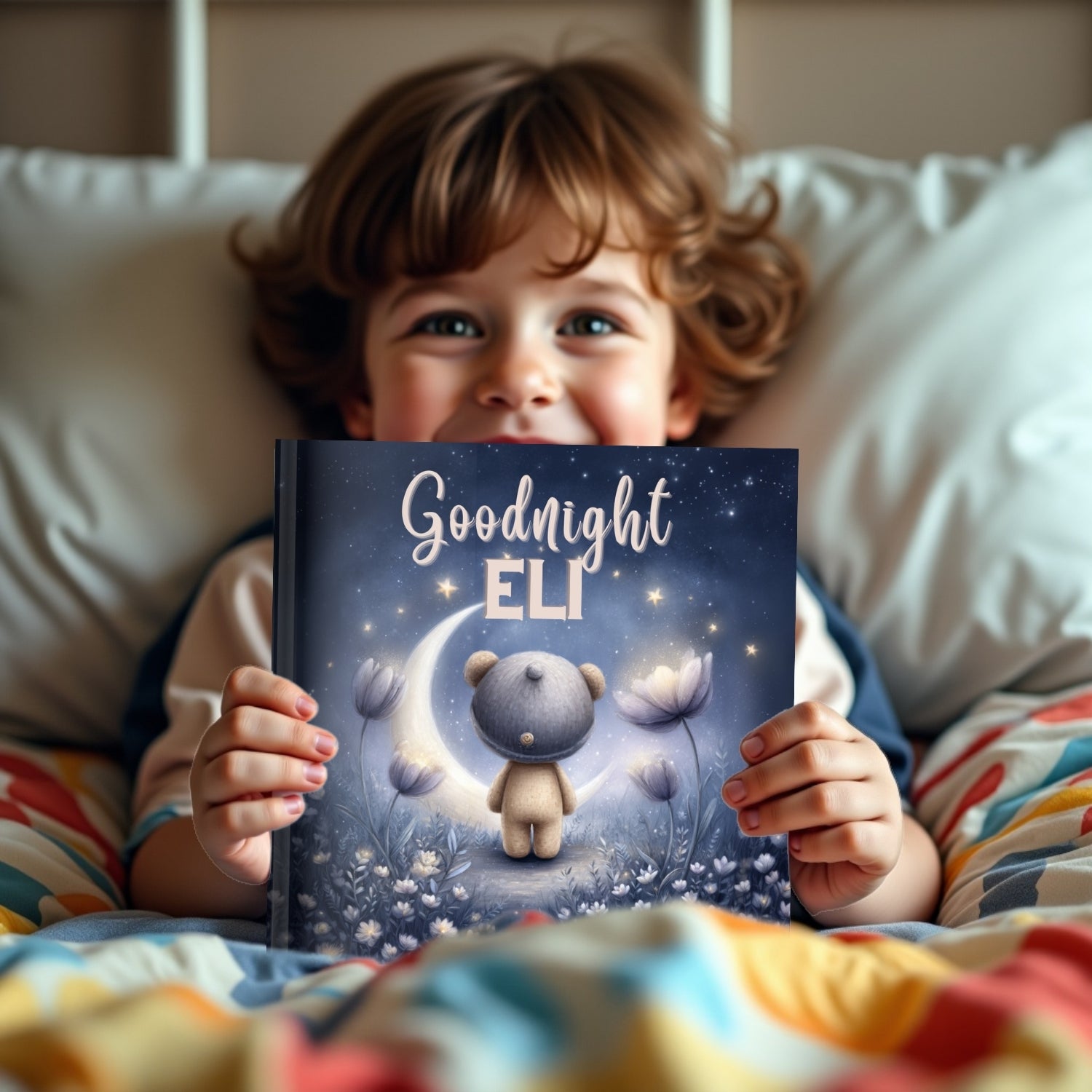The Nighttime Book | Goodnight [NAME] | Personalized Bedtime Children's Book