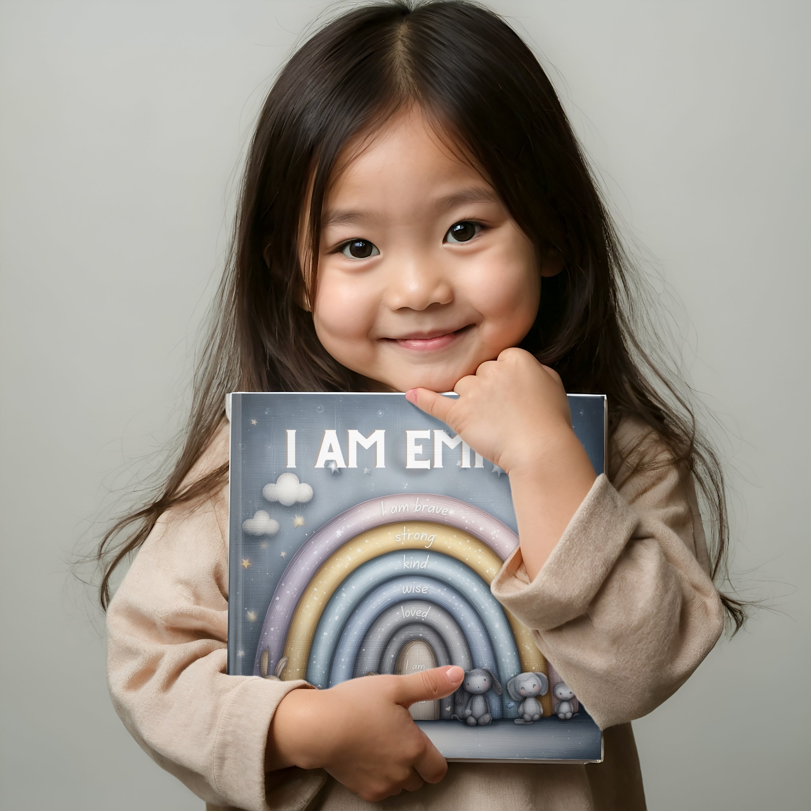 The Affirmations Book | I Am [NAME] | Personalized Affirmation Children's Book