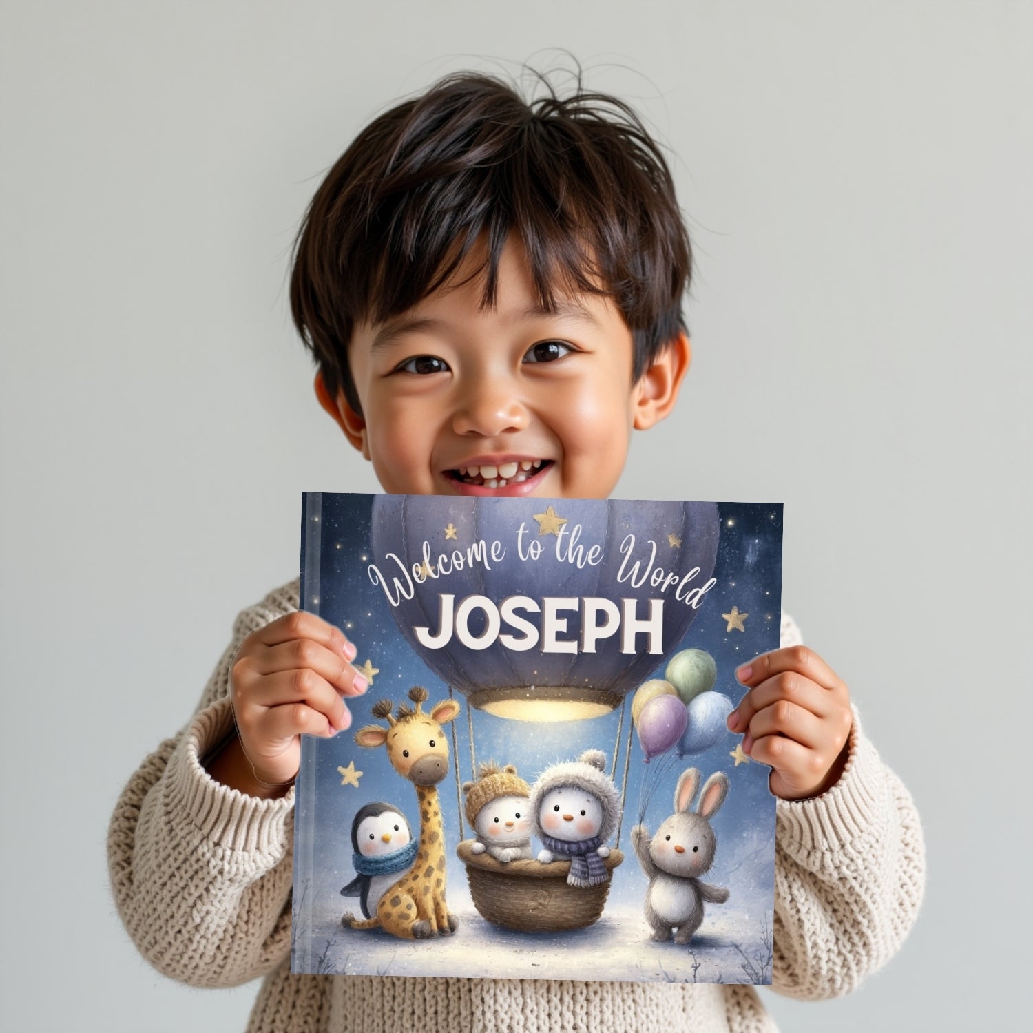The Keepsake Book | Welcome to the World, [NAME] | Personalized Keepsake Baby Book